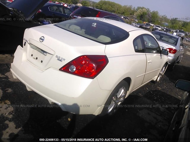 1N4BL2EP7AC101169 - 2010 NISSAN ALTIMA SR WHITE photo 4