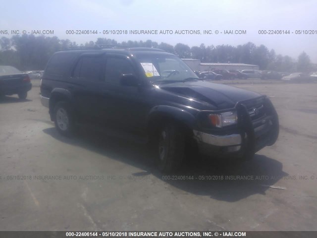 JT3HN86R029073400 - 2002 TOYOTA 4RUNNER SR5 BLACK photo 1