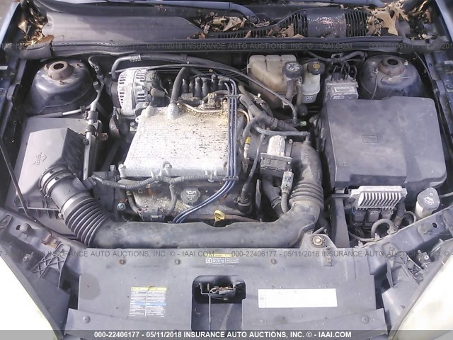 1G1ZT52865F118761 - 2005 CHEVROLET MALIBU LS 深蓝色 照片 10