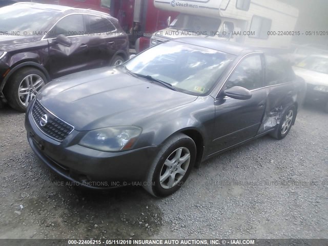 1N4AL11D16C262187 - 2006 NISSAN ALTIMA S/SL GRAY photo 2