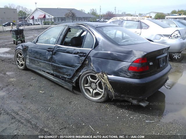 WBAEW53423PG23194 - 2003 BMW 330 XI BLACK photo 3