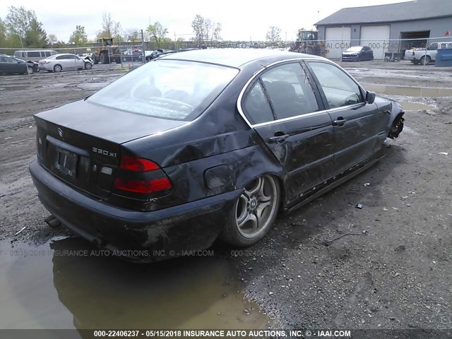 WBAEW53423PG23194 - 2003 BMW 330 XI BLACK photo 4
