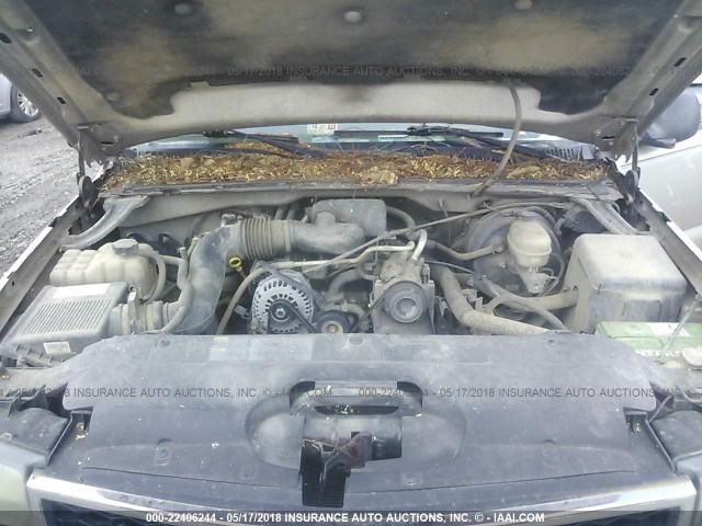 1GCEC19X47Z147706 - 2007 CHEVROLET SILVERADO C1500 CLASSIC GRAY photo 10