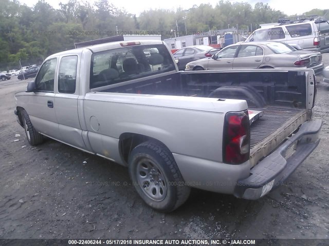 1GCEC19X47Z147706 - 2007 CHEVROLET SILVERADO C1500 CLASSIC GRAY photo 3