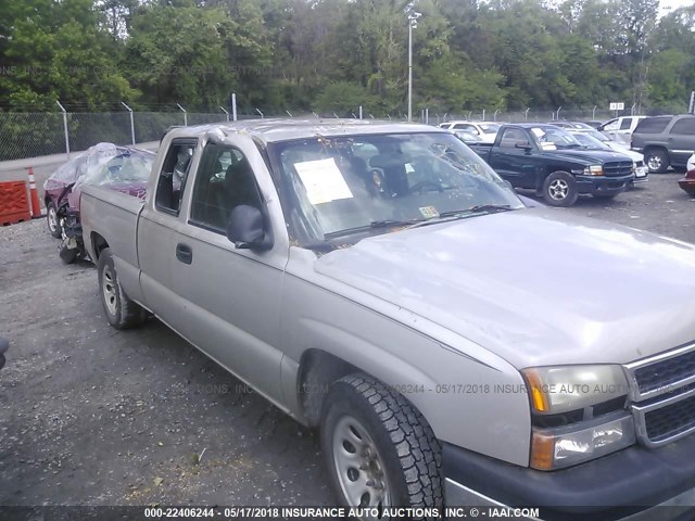 1GCEC19X47Z147706 - 2007 CHEVROLET SILVERADO C1500 CLASSIC GRAY photo 6