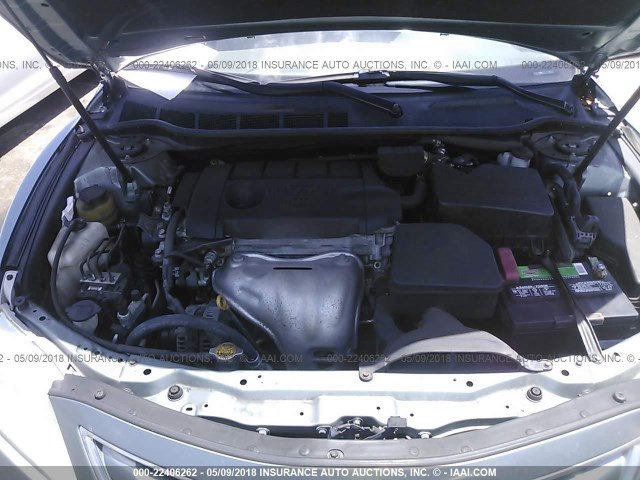 4T1BF3EK7BU694289 - 2011 TOYOTA CAMRY SE/LE/XLE 绿色 照片 10