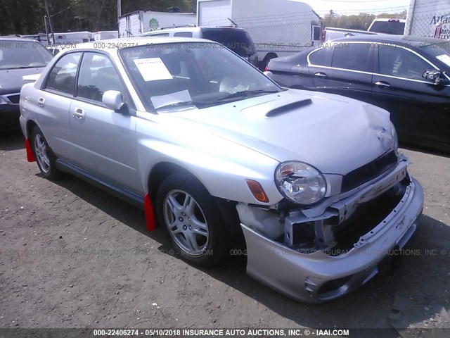 JF1GD29602G528305 - 2002 SUBARU IMPREZA WRX SILVER photo 1