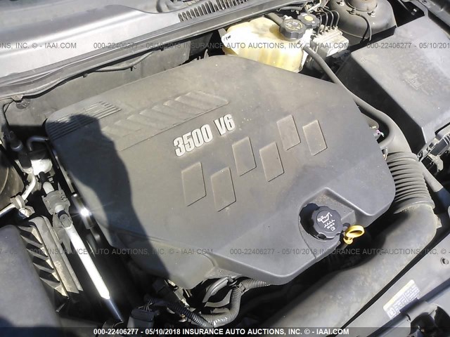 1G1ZU57NX7F215265 - 2007 CHEVROLET MALIBU LTZ BLACK photo 10