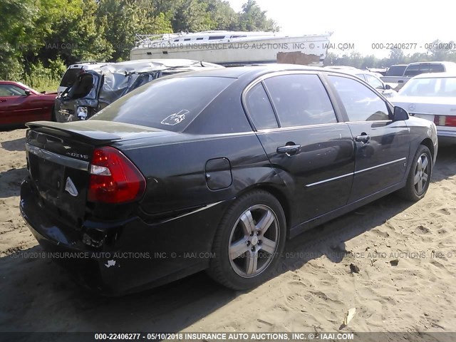 1G1ZU57NX7F215265 - 2007 CHEVROLET MALIBU LTZ BLACK photo 4