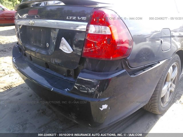 1G1ZU57NX7F215265 - 2007 CHEVROLET MALIBU LTZ BLACK photo 6