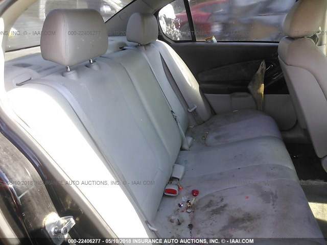 1G1ZU57NX7F215265 - 2007 CHEVROLET MALIBU LTZ BLACK photo 8