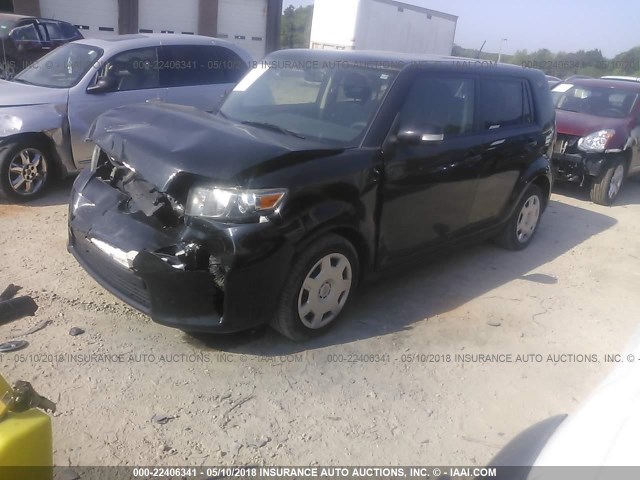 JTLZE4FE0CJ028094 - 2012 TOYOTA SCION XB Schwarz Foto 2