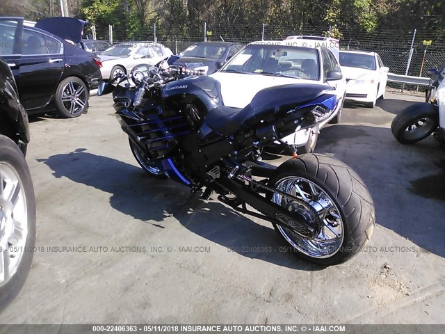 JKBZXNE16CA005029 - 2012 KAWASAKI ZX1400 EC BLACK photo 3