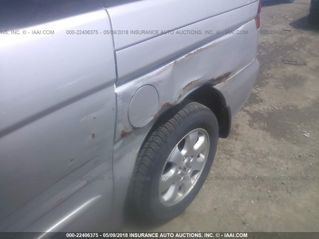 5FNRL18074B066092 - 2004 HONDA ODYSSEY EXL ნაცრისფერი ფოტო 6