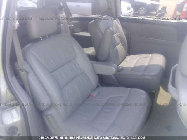 5FNRL18074B066092 - 2004 HONDA ODYSSEY EXL ნაცრისფერი ფოტო 8