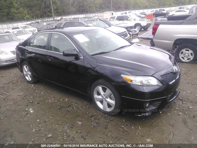 4T1BF3EK3BU725571 - 2011 TOYOTA CAMRY SE/LE/XLE 黑色 照片 1