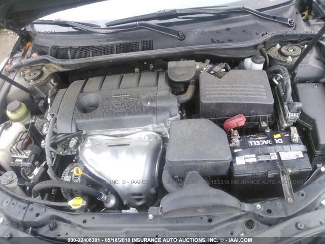 4T1BF3EK3BU725571 - 2011 TOYOTA CAMRY SE/LE/XLE 黑色 照片 10