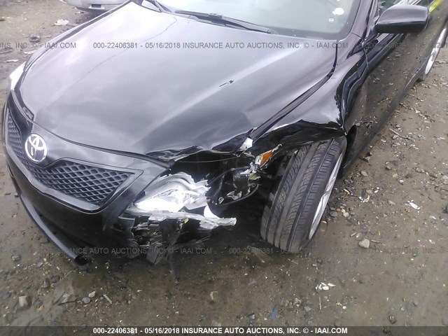 4T1BF3EK3BU725571 - 2011 TOYOTA CAMRY SE/LE/XLE 黑色 照片 6