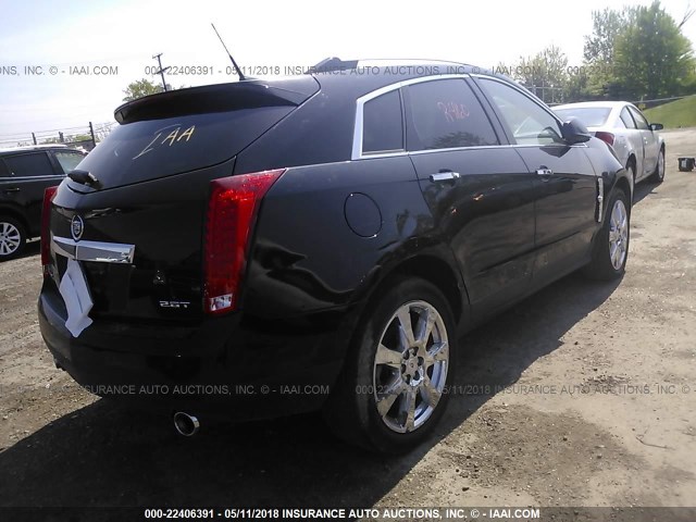 3GYFNKE40AS574024 - 2010 CADILLAC SRX PREMIUM COLLECTION BLACK photo 4