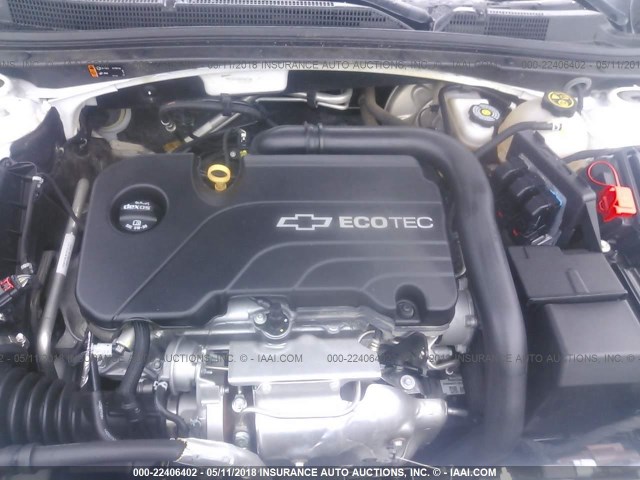 1G1ZB5ST0GF264776 - 2016 CHEVROLET MALIBU LS WHITE photo 10