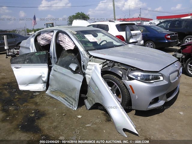 WBAKP9C5XEDZ34857 - 2014 BMW 550 XI SILVER photo 1