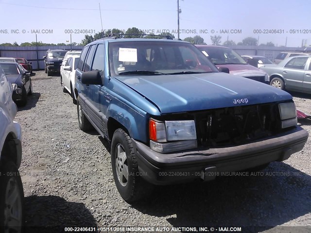 1J4GZ58S0RC300425 - 1994 JEEP GRAND CHEROKEE LAREDO BLUE photo 6