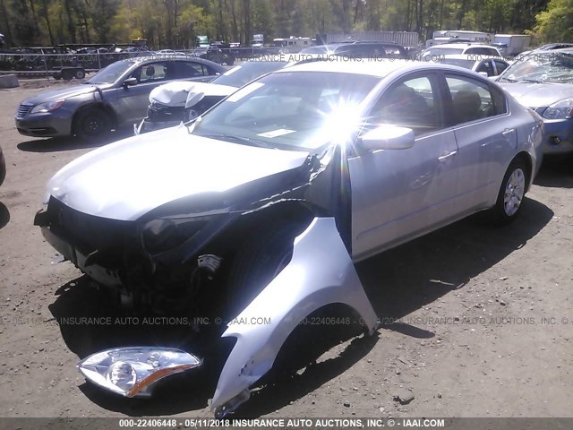 1N4AL2AP7CN539280 - 2012 NISSAN ALTIMA S 银色 照片 2