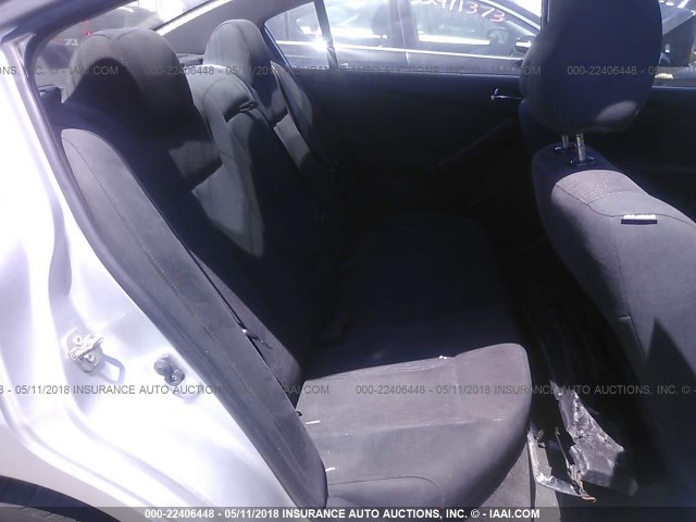 1N4AL2AP7CN539280 - 2012 NISSAN ALTIMA S 银色 照片 8
