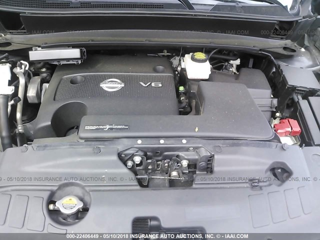 5N1AR2MMXDC625122 - 2013 NISSAN PATHFINDER S/SV/SL/PLATINUM 蓝色 照片 10