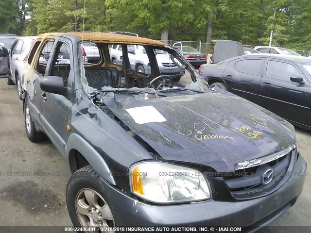 4F2CU08142KM43841 - 2002 MAZDA TRIBUTE LX/ES BLACK photo 6