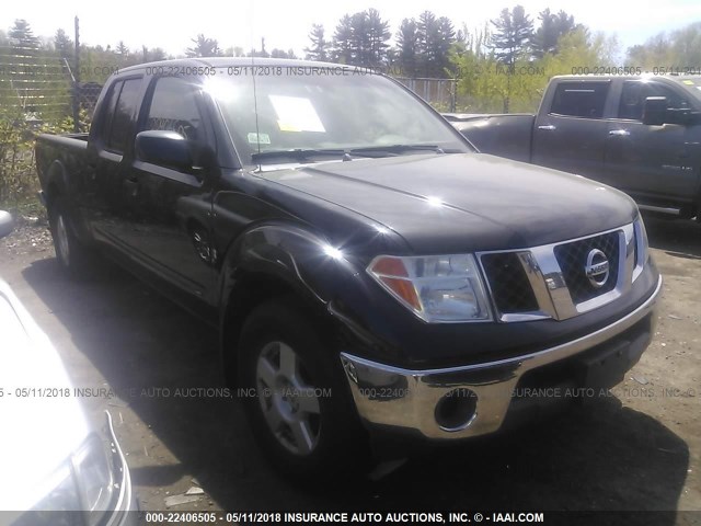 1N6AD09W87C419929 - 2007 NISSAN FRONTIER CREW CAB LE/SE/OFF ROAD BLACK photo 1