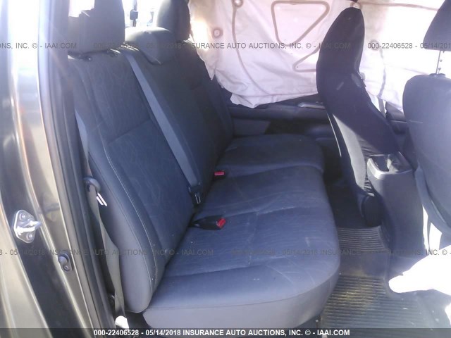 3TMDZ5BN0GM011438 - 2016 TOYOTA TACOMA DBL CAB/SR5/TRD SPORT/OR GRAY photo 8