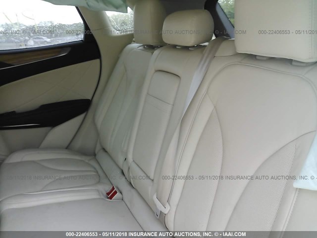5LMTJ2DH9GUJ07839 - 2016 LINCOLN MKC SELECT იასამნისფერი ფოტო 8