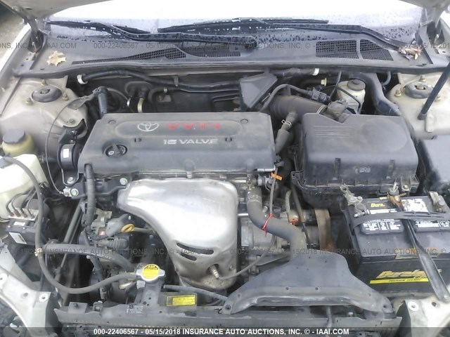 4T1BE32K65U989749 - 2005 TOYOTA CAMRY LE/XLE/SE 米色 照片 10