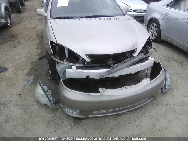4T1BE32K65U989749 - 2005 TOYOTA CAMRY LE/XLE/SE 米色 照片 6