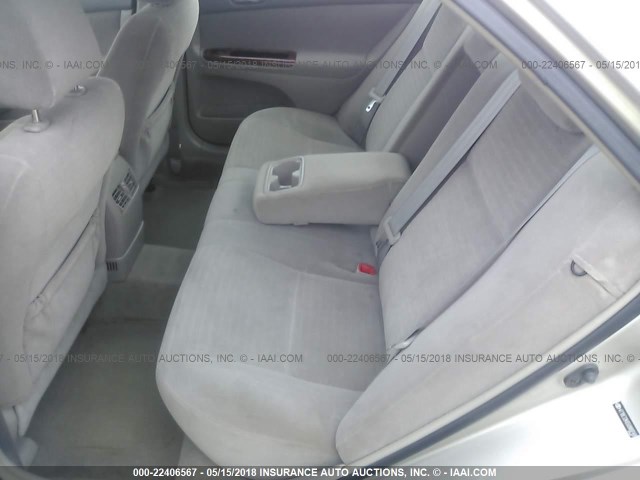 4T1BE32K65U989749 - 2005 TOYOTA CAMRY LE/XLE/SE 米色 照片 8