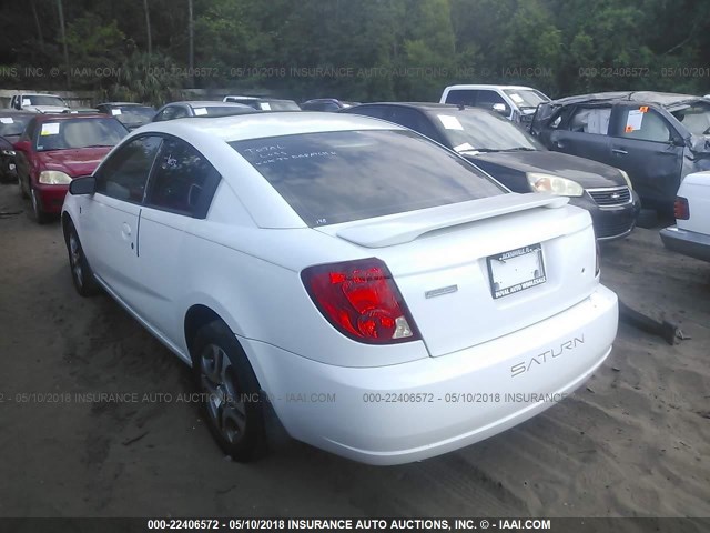 1G8AW12F85Z169562 - 2005 SATURN ION LEVEL 3 WHITE photo 3