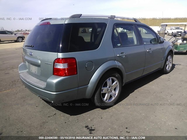 1FMDK06105GA68904 - 2005 FORD FREESTYLE LIMITED GRAY photo 4