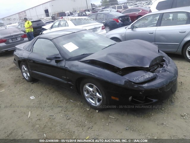 2G2FS22K5X2217863 - 1999 PONTIAC FIREBIRD BLACK photo 1