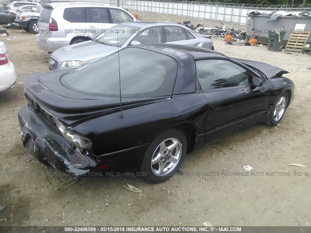 2G2FS22K5X2217863 - 1999 PONTIAC FIREBIRD BLACK photo 4