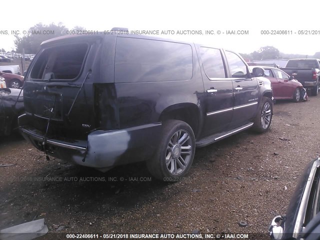 1GYFK66897R210276 - 2007 CADILLAC ESCALADE ESV BLACK photo 4