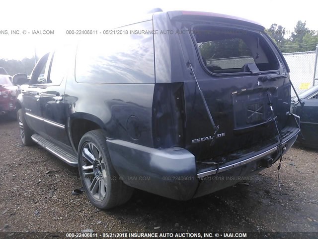 1GYFK66897R210276 - 2007 CADILLAC ESCALADE ESV BLACK photo 6