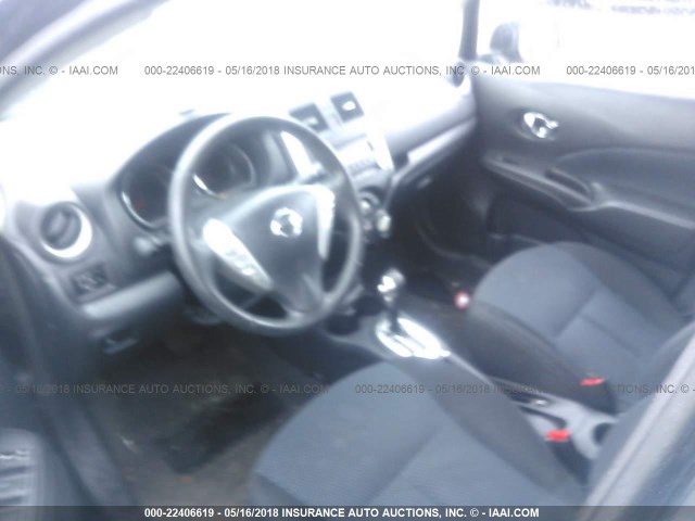 3N1CE2CP5EL390996 - 2014 NISSAN VERSA NOTE S/S PLUS/SV/SL BLACK photo 5
