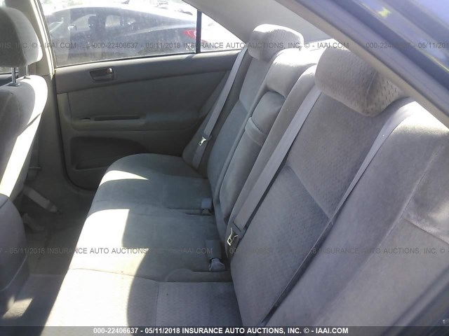 4T1BE32K32U601887 - 2002 TOYOTA CAMRY LE/XLE/SE ლურჯი ფოტო 8