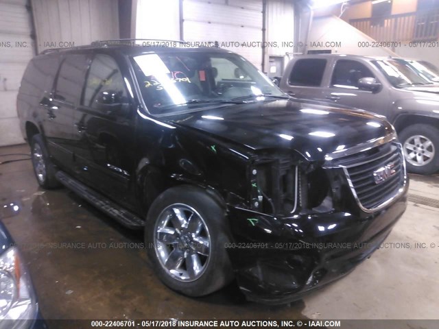 1GKS2KE75DR342828 - 2013 GMC YUKON XL K1500 SLT BLACK photo 1