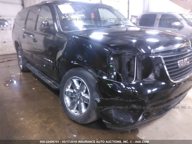 1GKS2KE75DR342828 - 2013 GMC YUKON XL K1500 SLT BLACK photo 6