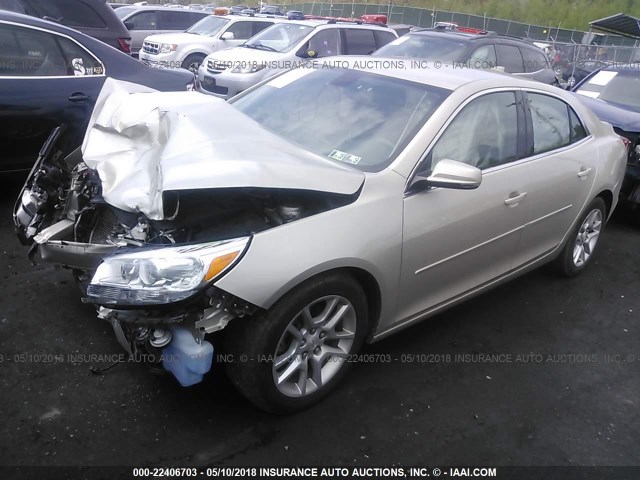 1G11C5SL3FF199379 - 2015 CHEVROLET MALIBU 1LT 米色 照片 2