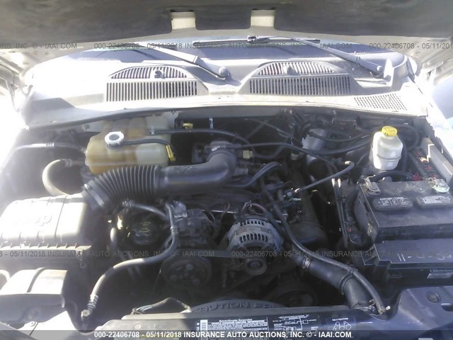 1J4GL38K95W546582 - 2005 JEEP LIBERTY RENEGADE SILVER photo 10