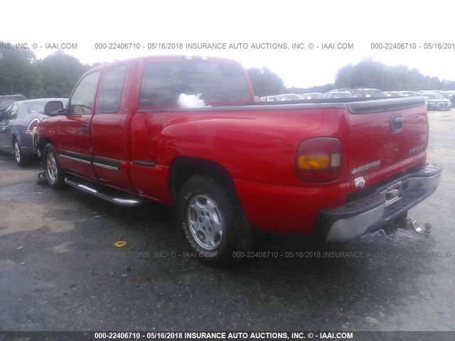 1GCEC19T93Z120461 - 2003 CHEVROLET SILVERADO C1500 RED photo 3