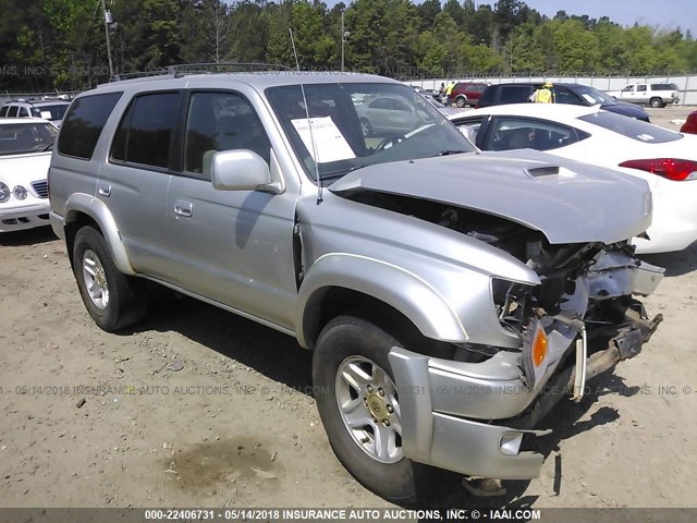 JT3HN86R5Y0300870 - 2000 TOYOTA 4RUNNER SR5 SILVER photo 1